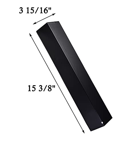 Votenli P9231A(5-Pack) 15 3/8" Porcelain Steel Heat Plate for Aussie, Brinkmann 810-2410-S, 810-3660-S,810-2511-S,810-2512-F Uniflame, Charmglow, Grill King, Lowes Model Grills - Grill Parts America