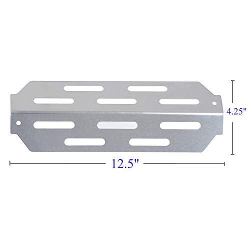 GasSaf 17" Flavorizer Bars and Heat Deflectors Replace for Genesis II LX, E/S-240 Grills, Stainless Steel Grill Parts kit Replace for Weber 66031 66794 66039 66684 - Grill Parts America