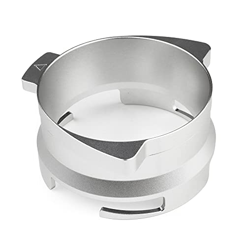 FIRJOY 54mm Espresso Dosing Funnel for Breville Barista Portafilters (Aluminum Alloy-Silver) - Kitchen Parts America