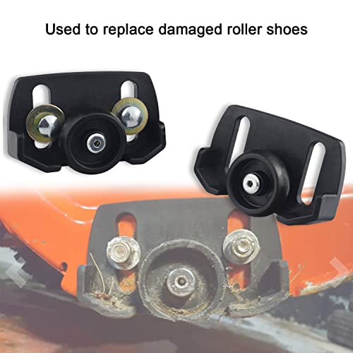 2-Pack 490-241-0038 Snow Blower Rolling Skid Shoes Compatible with MTD Two Stage Snow Blower, Fits Machines with 2-3/4" and 3" Bolt Centers. Includes 4 Washers & Sets of 4 Bolts and Nuts - Grill Parts America