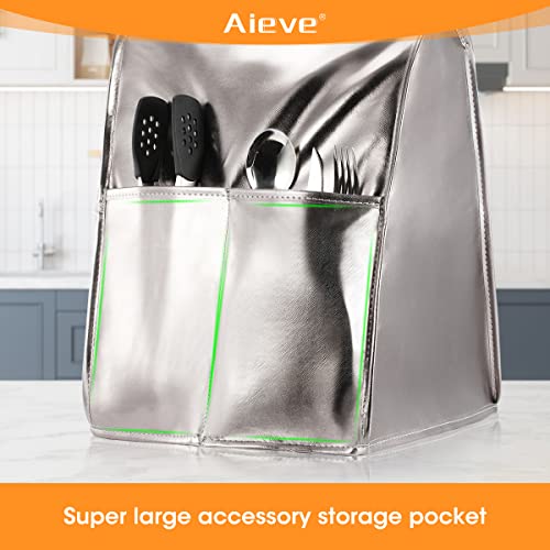 AIEVE Stand Mixer Cover Compatible with KitchenAid 4.5-5 Quart Stand Mixer, Stand Mixer Dust Cover with Large Pocket for Kitchenaid Mixer Attachments Kitchenaid Mixer Cover Mixer Accessories - Kitchen Parts America
