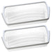 2 Pack W10321304 Refrigerator Door Shelf Bin, Compatible with Whirlpool Refrigerator Replaces WPW10321304 PS11752778 AP6019471 2179574 2179575 - Grill Parts America