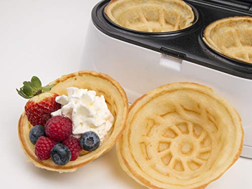 Double Waffle Bowl Maker by StarBlue - White - - Kitchen Parts America