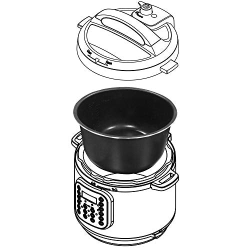 Instant Pot Ceramic Inner Cooking Pot - 6 Quart - Kitchen Parts America