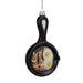 Noble Gems Glass Frying Pan Ornament, 5-Inch, Christmas - Grill Parts America