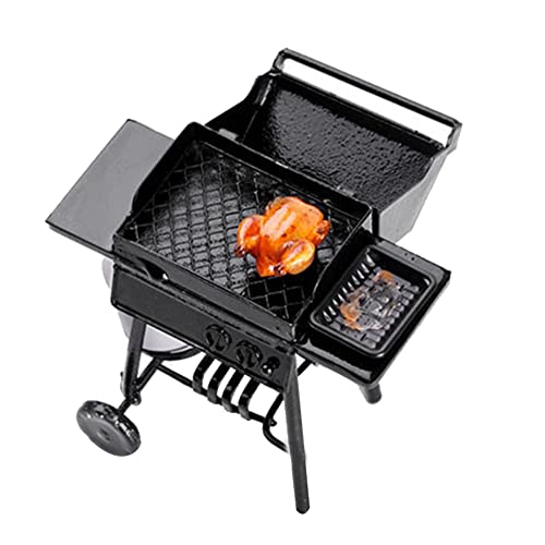 Midautoo 1:10 Scale Barbecue Miniature Ornaments BBQ Tool Mini Furniture,A - Grill Parts America