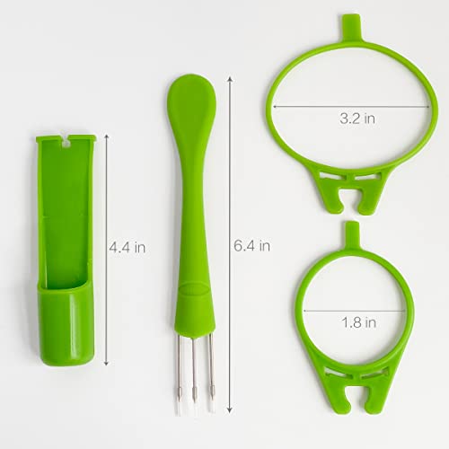 Pickle Fork 2 Pack pickle grabber,Olive fork pickle picker pickle gift kitchen gadgets pickle gifts pickle forks for the jar pickle holder - Grill Parts America