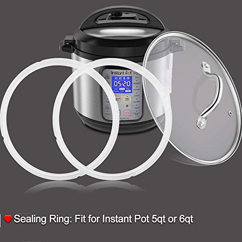 Silicone Sealing Ring 6qt for Instant Pot Sealing ring for 6 5qt Insta Pot, Sweet and Savory, Food-grade Silicone Fits IP-DUO60, IP-LUX60, IP-DUO50, IP-LUX50, Smart-60, IP-CSG60 and IP-CSG50-2 Pack - Kitchen Parts America