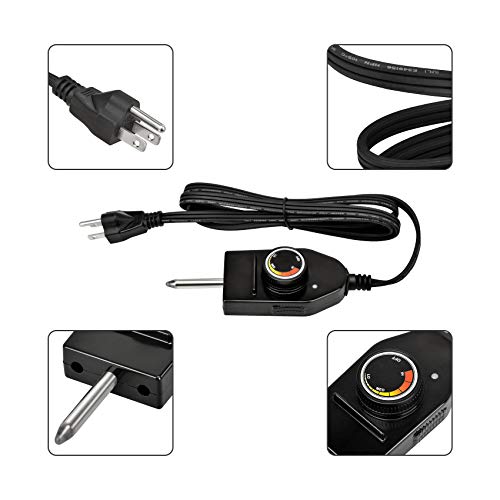 Stanbroil Power Cord Replacement with Thermostat Control for Smoker/Grill Heating Element by Stanbroil, Not Universal - Grill Parts America