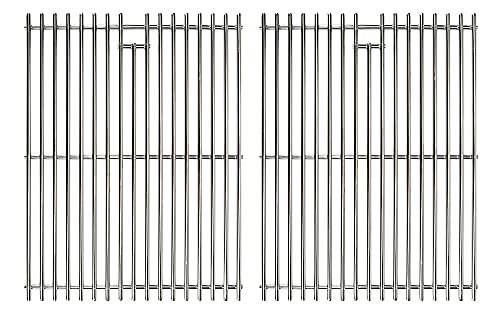 Grill Grates for Nexgrill 4 Burner 720-0830H 720-0830D 720-0670A 720-0783C 720-0783E 720-0958A, 17" Stainless Replacement Parts for 5 Burner 720-0888N Charbroil 463241113 463446015, Kenmore Gas Grill - Grill Parts America