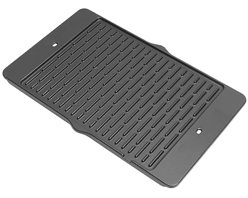 7566 Cast Iron Griddle for Weber Genesis 300 Series Gas Grill, Replacement for Weber Genesis 300 Series E-310 E-320 E-330 S-310 S-320 S-330 EP-310 EP-320 EP-330 CEP-310 CEP-330 ESP-310 - Grill Parts America