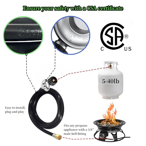23080901 Universal Natural Gas to Propane Conversion Kit Includes 5FT Propane Regulator Hose and 3 Brass Jet Orifices, Propane Conversion Kit Grill for Weber Genesis or Genesis II - Grill Parts America