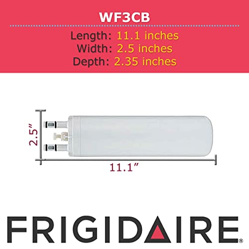 Frigidaire WF3CB Puresource3 Refrigerator Water Filter , White, 1 Count (Pack of 1) - Grill Parts America