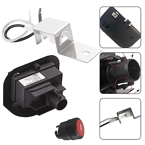 Grill Igniter Kit Suitable For Weber Q120 Q220 80475 Gas Grill Replacement Ignition Kit - Grill Parts America