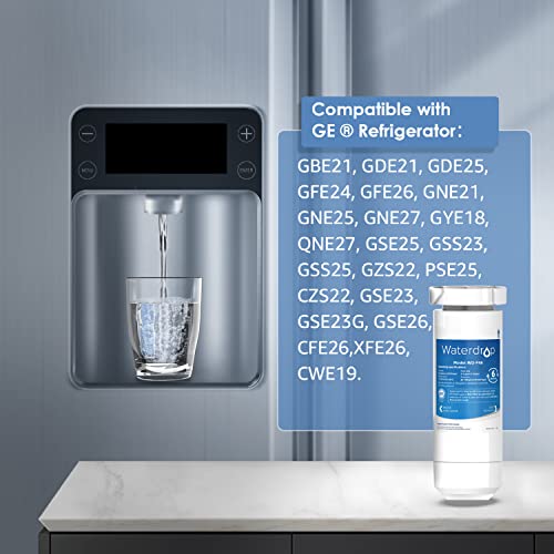Waterdrop XWF water filter for GE® refrigerator, Replacement for GE® XWF water filter, 3 Filters - Grill Parts America