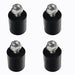 4 pack Adjustable screw-on Rubber feet for tabletop griddle units，Short Stabilizing Foot fit for blackstone 17 and 22 inch griddle(4 pcs) - Grill Parts America