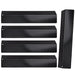 Adviace Set of 5 Heat Plate Shields for Brinkmann 810-3660-S, 810-2511-S, 810-2512-S Grill Replacement Parts, 15 3/8" Porcelain Steel Gas Grill Heat Tent Flame Tamer Replacement for Uniflame, Aussie. - Grill Parts America