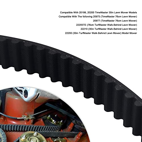 120-3335 Lawn Mower Belt, Comaptible with Toro TimeMaster Tractors and Lawn Mowers with 30" Decks, Replacement 265-610, 1203335 Belt, Fits 20199 20200 More - Grill Parts America