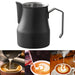 MagiDeal Milk Frothing Pitcher Jug, Stainless Steel Espresso Machine Parts Espresso Steaming Pitcher for Coffee Cappuccino Matcha Kitchen Home, 500ml Black - Kitchen Parts America