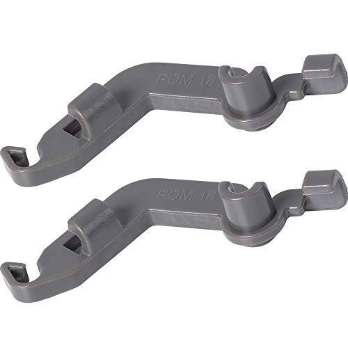 Ultra Durable W10082853 Dishwasher Tine Pivot Clip Replacement Part by BlueStars- Exact Fit for Whirlpool Kenmore Kitchenaid Dishwashers - Replaces WPW10082853 PS11748190 PS1734891 1446946 - PACK OF 2 - Grill Parts America