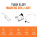 Yukon Glory Bright and Durable Magnetic LED Grill Light for Grilling and BBQ - Grill Parts America