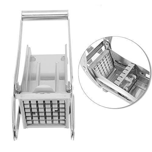 French Fry Cutter, Stainless Steel Potato Cutter Easy to Use Home Vegetable Slicer Chopper Dicer 2 Blades - Kitchen Parts America