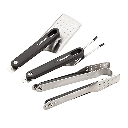 Cuisinart CGS-1000 4-Piece Folding Grill Tool Set - Grill Parts America