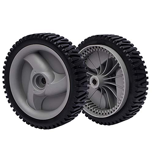 2 Pack Mower Front Drive Wheels for Craftsman Husqvarna 194231X460 401274X460 583719501 Wheel 8" X1-3/4 - Grill Parts America
