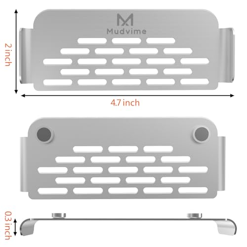 Mudvime Magnetic Metal Food Fighter Mesh Screen Grease Gate, Blocks Food from Falling Into Rear Grease Tray, Fits to All Blackstone Grills, Griddle Barbeque Accessories for Kitchen & Outdoor Use - Grill Parts America