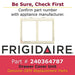 Frigidaire 240364787 Drawer Cover Unit - Grill Parts America