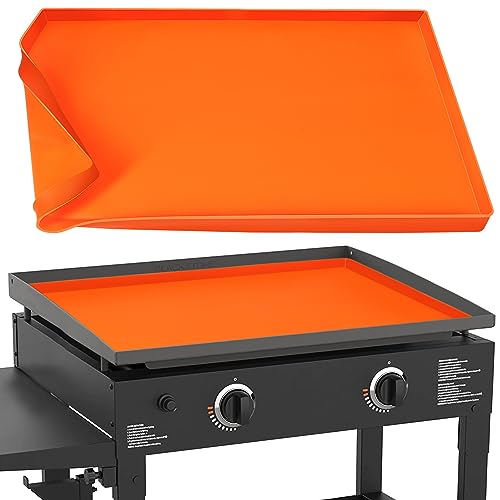 BYKITCHEN Silicone Griddle Cover for Blackstone 22 inch Griddle, Griddle Mat for Blackstone Tabletop Griddle, Grill Accessories for 22 inch Blackstone Griddle, Outdoor Protective Portable Grill Mat - Grill Parts America