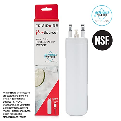 Frigidaire WF3CB Puresource3 Refrigerator Water Filter, White & ULTRAWF Pure Source Ultra Water Filter, Original, White, 1 Count - Grill Parts America