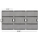 Hisencn 16 1/4'' Cooking Grates Replacement Parts for Dyna Glo DGF510SBP, DGF510SSP, DGF510SSP-D, DGB515SDP, DGF530SRP, Uniflame GBC1059WB, GBC1059WE-C, Backyard Grill BY12-084-029-98, BY13-101-001-13 - Grill Parts America