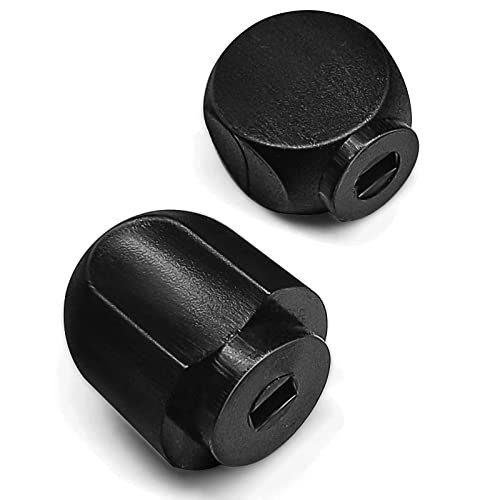 LOYCEGUO Speed Control Knob Replacement Part for KitchenAid Stand Mixer A Set of 2 Pieces Black Plastic New OEM Quality Lock Lever Knobs - Kitchen Parts America