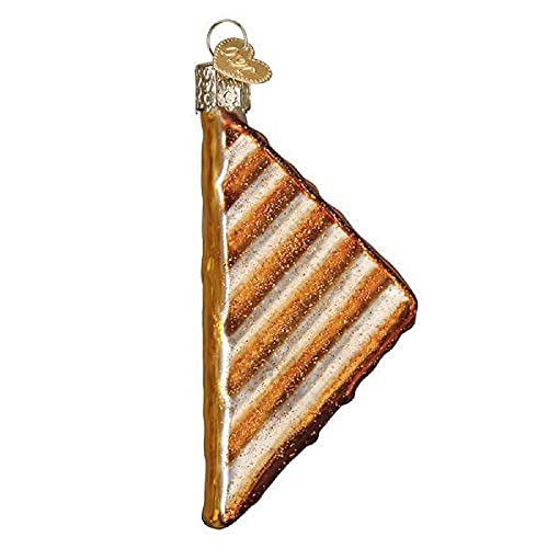 Old World Christmas Ornaments Grilled Cheese Sandwich Glass Blown Ornaments for Christmas Tree - Grill Parts America