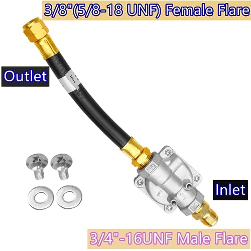 MCAMPAS Natural Gas/Propane Grill Conversion Kits, Natural Gas & Propane Gas Interchange Pressure Regulators Valve with Orifice Nozzle Fit for Weber Genesis or Genesis II - Grill Parts America