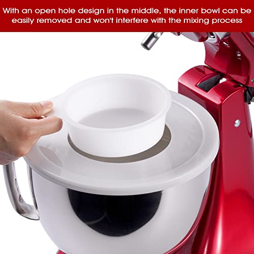 Mixer Bowl Cover for KitchenAid Tilt-Head 4.5-5 Quart Stand Mixer, (2 Pack)