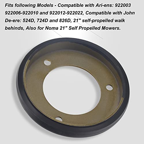 1501435MA Friction Wheel Disc (Center Hole 2-1/4") Compatible with Ariens John Deere Snow Blower, for Murray 62 and 63 series dual stage snowthrowers, Replaces 03248300 03240700 AM123355 - Grill Parts America