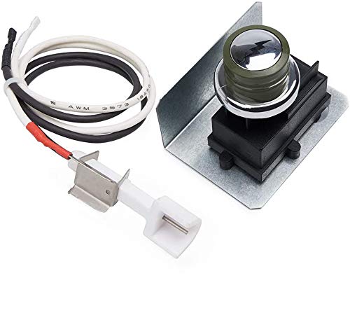 X Home 67847 Grill Igniter Kit for Weber Genesis 300 Series Gas Grill (2008-2010), 1819-51 Igniter Kit for Genesis E310 E320 with Side-Control, Ignition with Ceramic Collector Box, Easy to Install - Grill Parts America