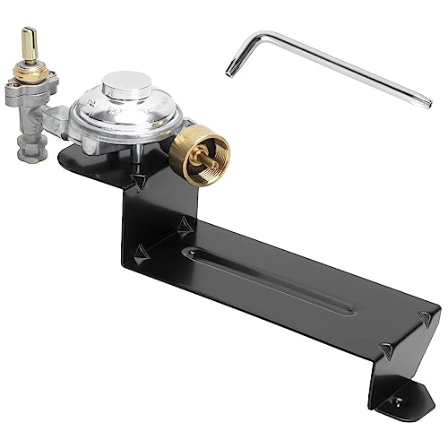 Outspark 64865 Gas Grill Valve Regulator for Weber Q2000 Q2200 Series Gas Grill,Grill Regulator Replacement Parts for Weber 566002 396002 54060001 566001 - Grill Parts America