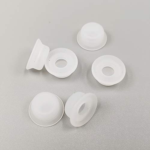 Alamic Replacement Float Valve Gaskets for Instant Pot Duo, Duo Plus, Ultra, LUX 3, 8 Qt, Pressure Cooker Float Sealing Caps - 6 Pack - Kitchen Parts America