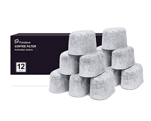 Possiave 12-Pack Charcoal Water Filters Compatible with Breville BWF100 Machines, Breville Espresso Machine Water Filter Replacements - Kitchen Parts America