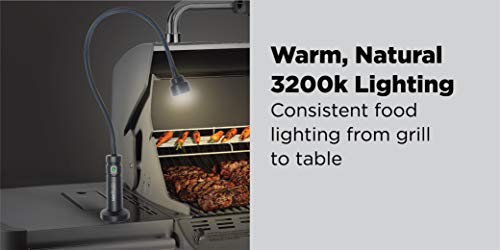 NextLED Ultimate BBQ Grill Light, 24 Inch Flexible Gooseneck with Strong Magnetic Base - Grill Parts America