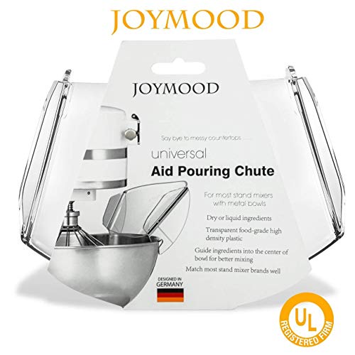 Pouring Shield, GUCHO Universal Pouring Chute for KitchenAid Bowl-Lift Stand Mixer Attachment/Accessories (pouringA) - Kitchen Parts America