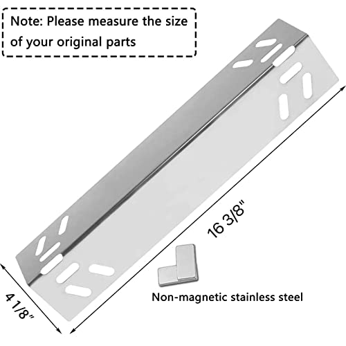 Hisencn Grill Replacement Kits for Kenmore 119.16433010 119.16434010 119.16240 119.162300 119.162310 Gas Grill Models, Stainless Steel Burners, Heat Plate, Heat Shield, Heat Tent, Burner Cover - Grill Parts America