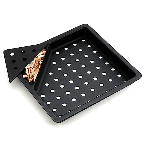 Charcoal Tray Grill Replacement Parts for Napoleon Grill Parts Prestige 500 67732 Charcoal Holder Prestige Pro 500 665 Lex 485 Parts Charcoal Basket Wood Chip Pan Charbroil Gas 2 Coal Smoke Box Parts - Grill Parts America