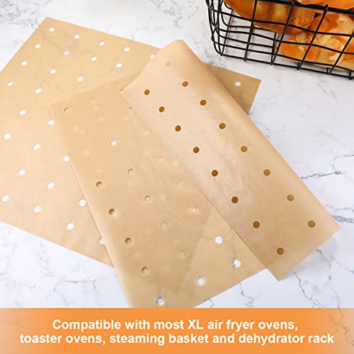 AIEVE 200 Pcs Air Fryer Liners for XL Air Fryer Ovens, 11x12 inches