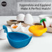 NEW!!! Eggondola Egg Poacher by OTOTO - Poached Egg Silicone Egg Cooker - Gondola Egg Silicone Poacher for Cooking Eggs - Kitchen Egg Cooker, Perfect Egg Maker - Egg Design Maker, Egg Kitchen Gadgets - Grill Parts America