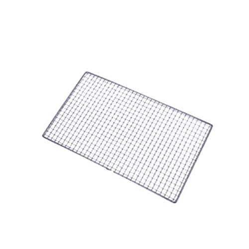 Secfanya QKDS BBQ Grill, Stainless Steel Mesh BBQ Grill Grate Grid Wire Rack Cooking Replacement Net, Works on Smoker,Pellet,Gas,Charcoal Grill, for Camping Barbecue Outdoor Picnic Tool, 25 * 40cm - Grill Parts America