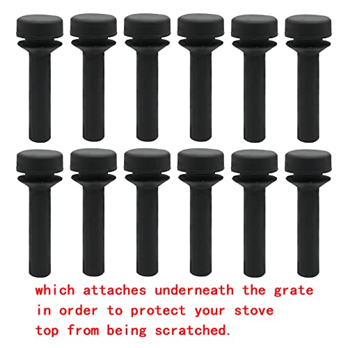 WB02X24790 Grate Rubber Feet Compatible With GE Gas Stove Top Range - Kitchen Parts America
